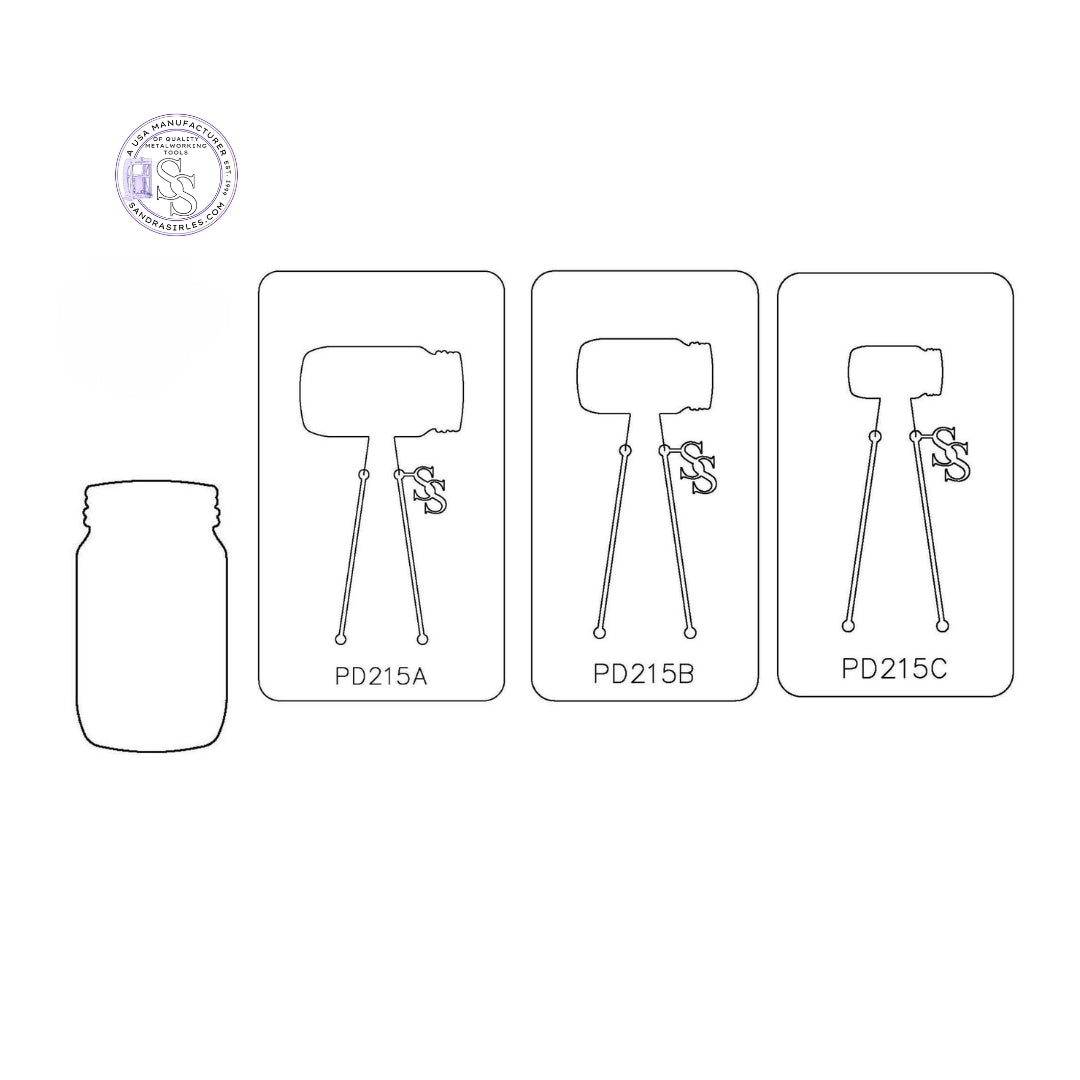 PANCAKE DIE PD215 MASON JAR